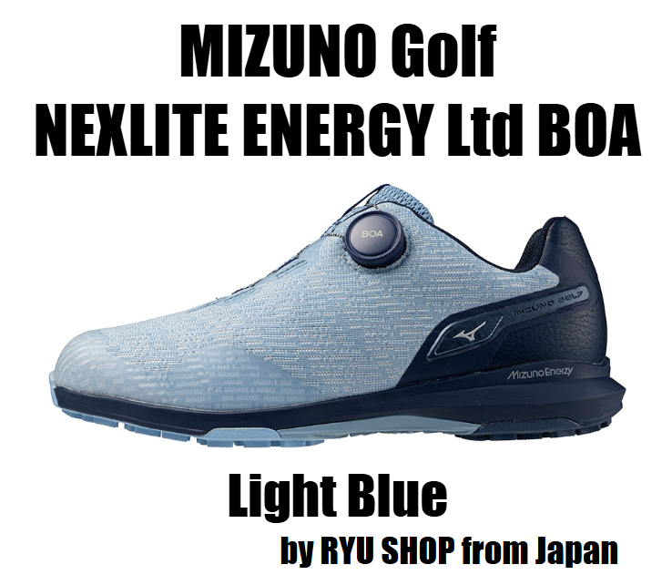 Mizuno Golf Shoes NEXLITE ENERGY Ltd BOA 51GQ243025 Light Blue