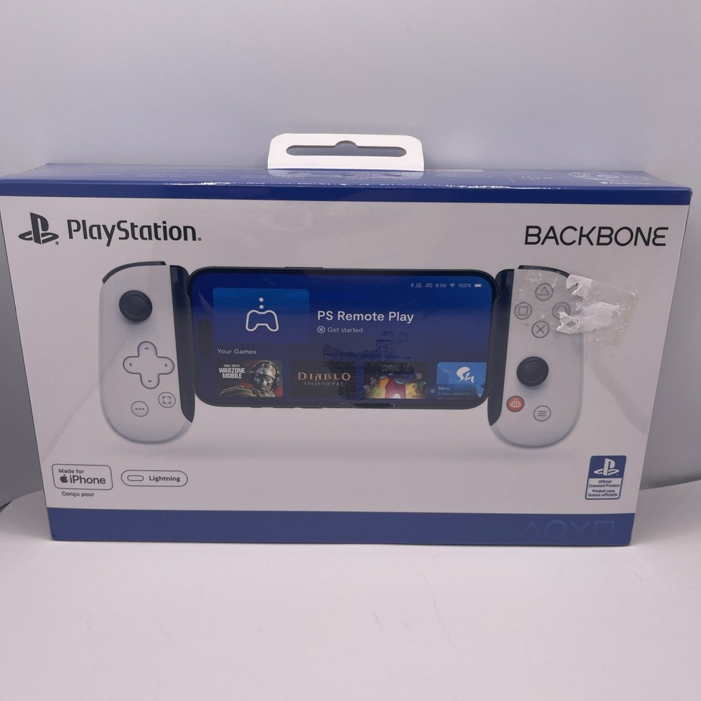 Backbone One PlayStation Edition 2nd Gen White BB-02-P-WS For Iphone Lightning