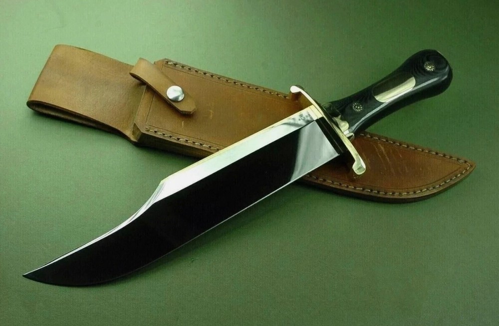 Handmade Alamo Musso Bowie Knife | Hunting Knife | Survival Knife Camping