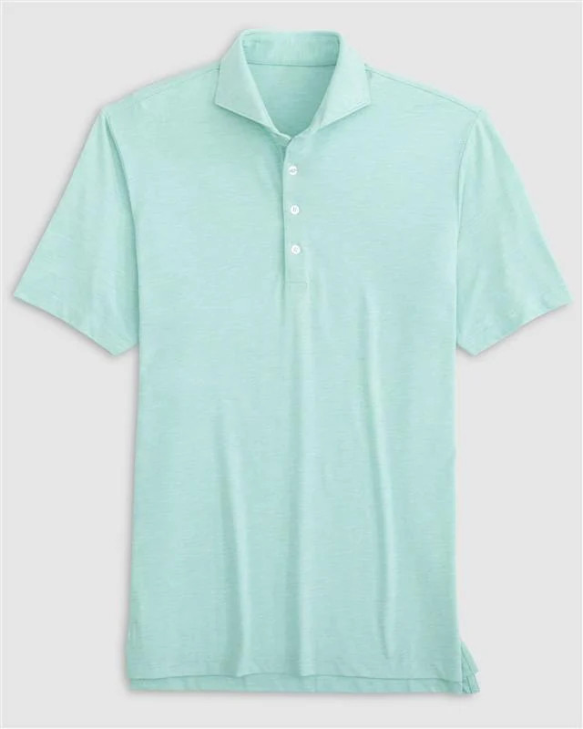 johnnie-O Top Shelf Polo - Idris Green Grass Size M