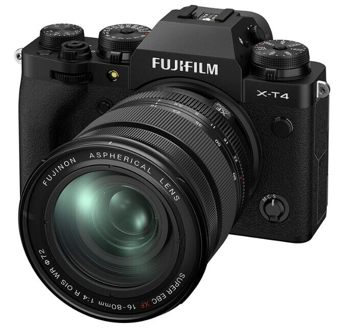 Fujifilm X-T4 26.1MP Mirrorless Digital Camera in Black
