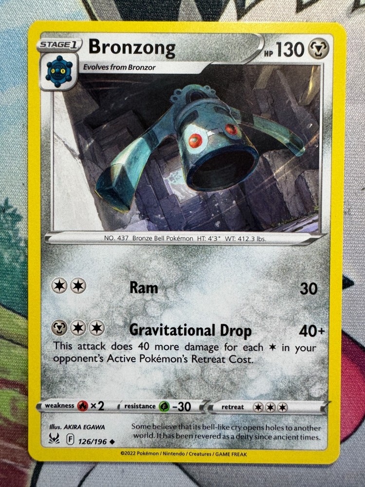Bronzong Non Holo English Pokemon TCG BKI490