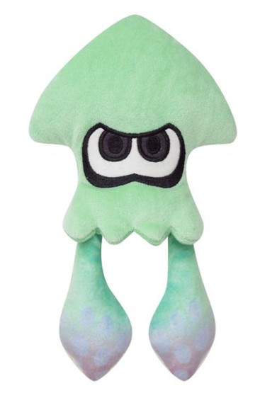 Nintendo Splatoon 3 Plush doll ALL STAR COLLECTION SQUID Light Blue S Size NEW