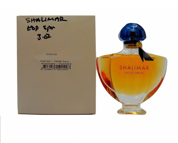 SHALIMAR BY GUERLAIN EAU DE PARFUM SPRAY 90 ML / 3.OZ. NEW (T)