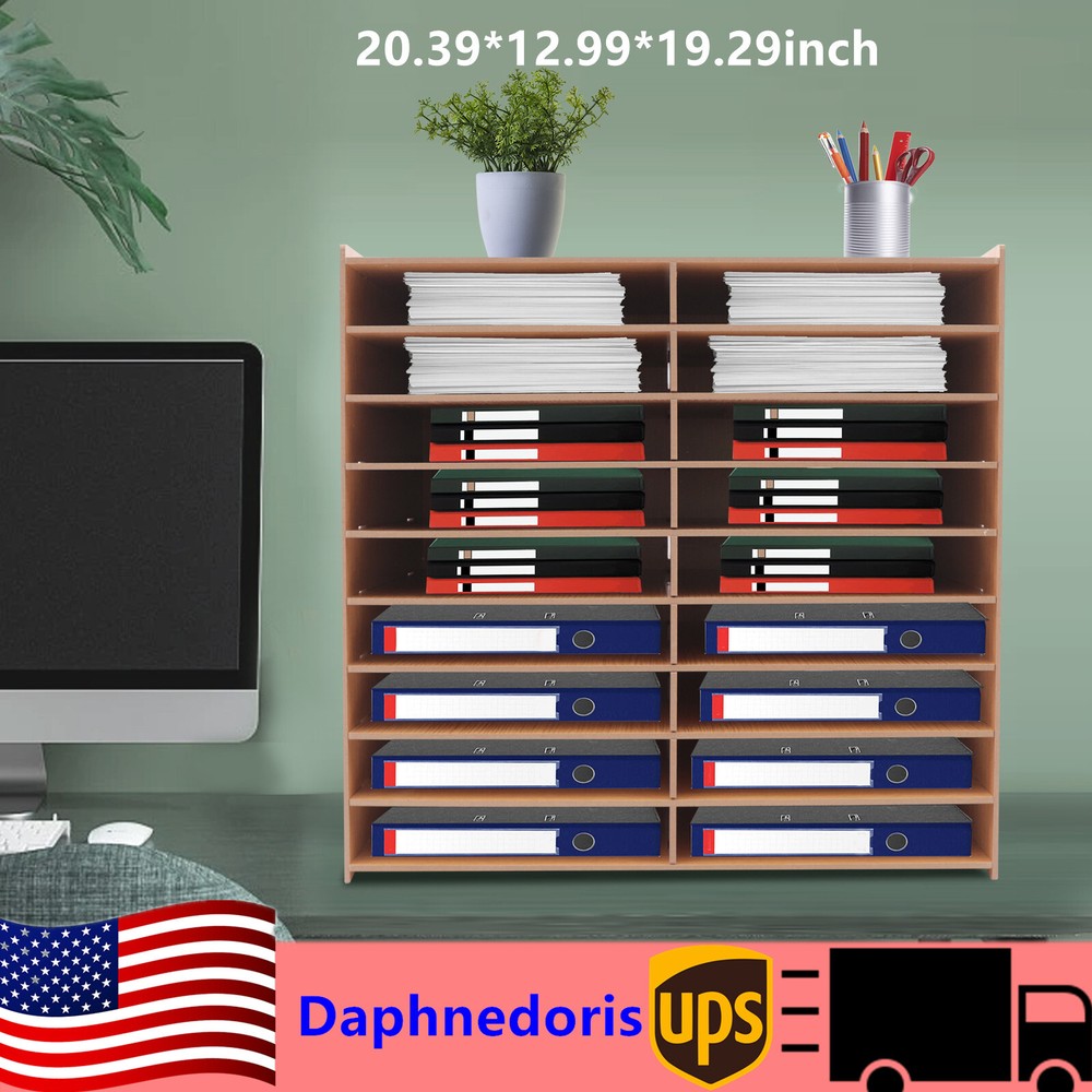 Multi-Layer Desktop Letter Organizer for Office Documents and Storage  