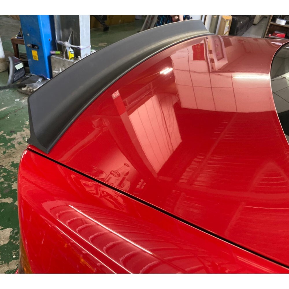 Shiny Black Rear Trunk Lip Spoiler for VOLVO S40 2nd Gen 4D 04-07 Sedan