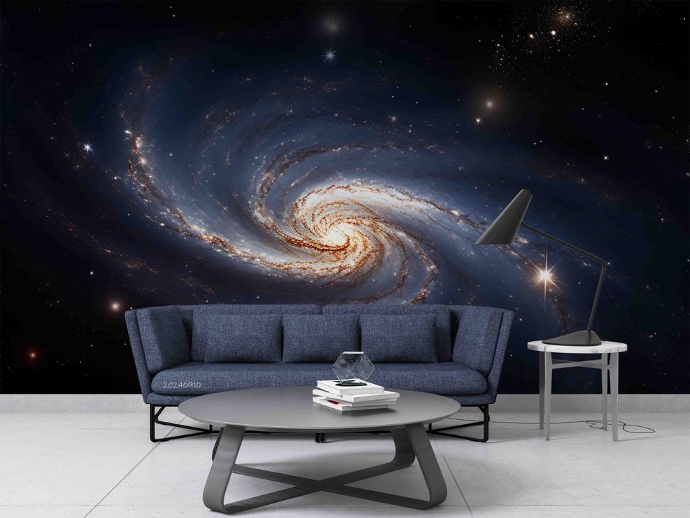 3D Space Galaxy Illustration Wall Murals Wallpaper Murals Wall Sticker 6