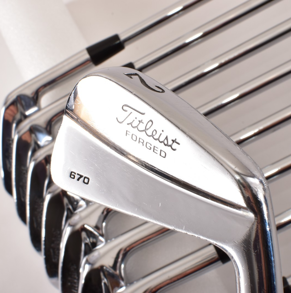 Rare Titleist 670 Forged 2-Pw 9pcs RH DG S300 Stiff Flex Golf Club Iron Set JDM