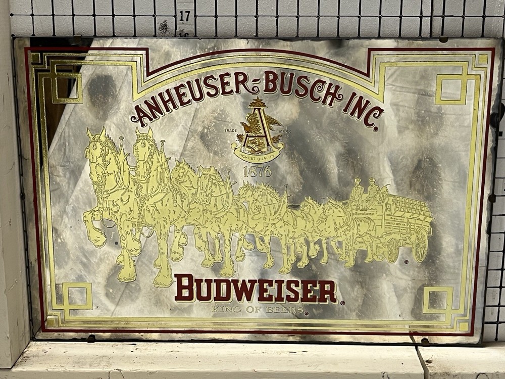 ANHUSER BUSCH INC.  FROM THE ORIGINAL BUDWEISER   ‘Clydesdale’s and Beer Wagon’