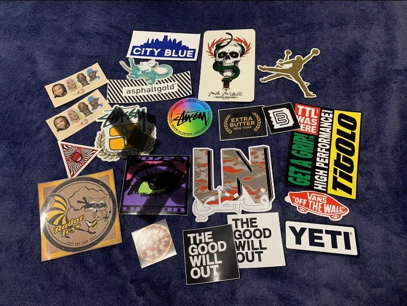 Supreme And Assorted Sticker lot **Updated**