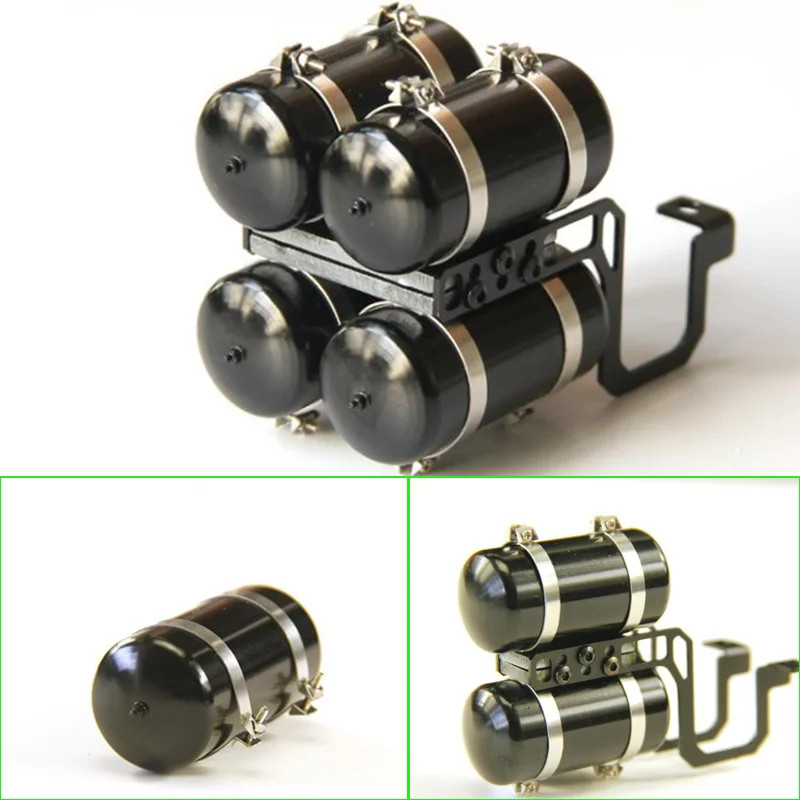 Metal Gas Tank Decorate for 1/14 Tamiya RC Truck SCANIA 770S R620 VOLVO Car