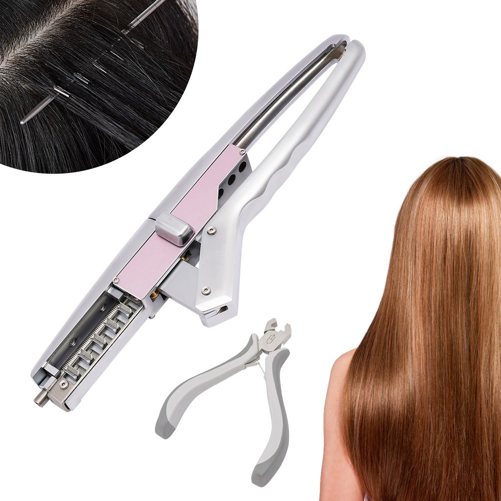 Human Hair Extension Kit Set 6D Extension Machine Salon Fusion Tool Connector