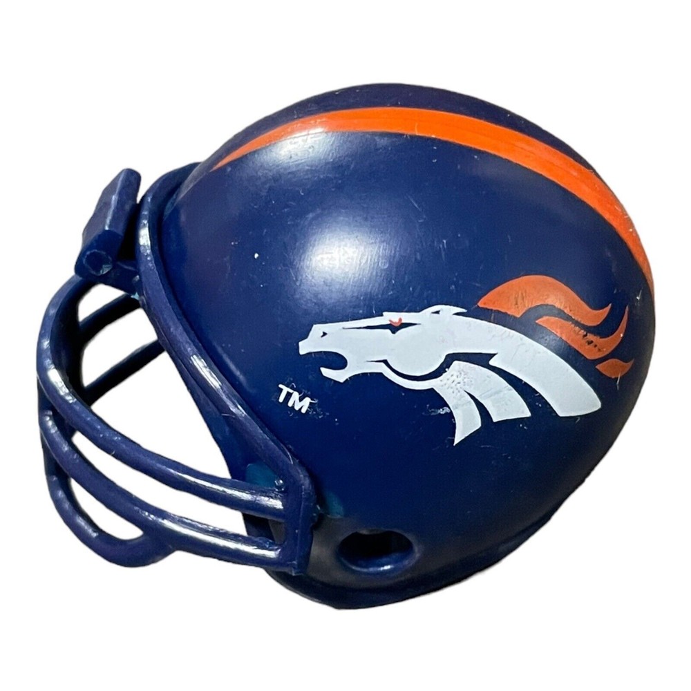 Denver Broncos NFL Vintage Franklin Mini Gumball Football Helmet with Mask