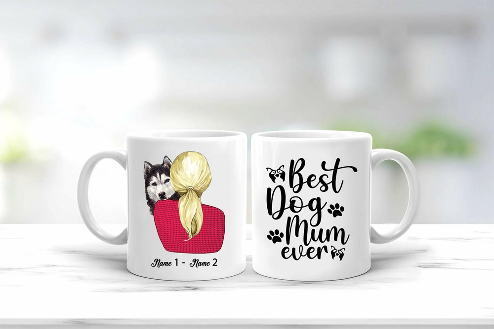 Girl Dog Mug Custom Dog Mug Custom Pet Mug Personalized Mug Best Dog Mum Ever