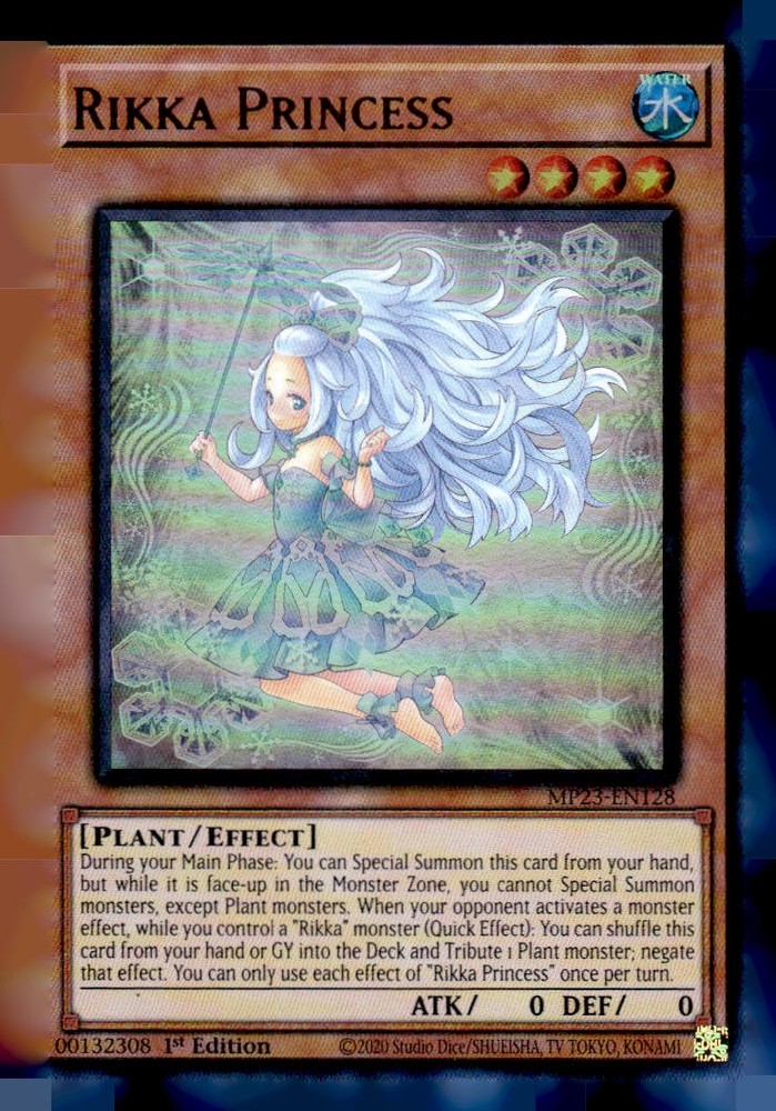 25th Anniversary Tin Dueling Heroes Mega Pack MP23-EN128 Rikka Princess
