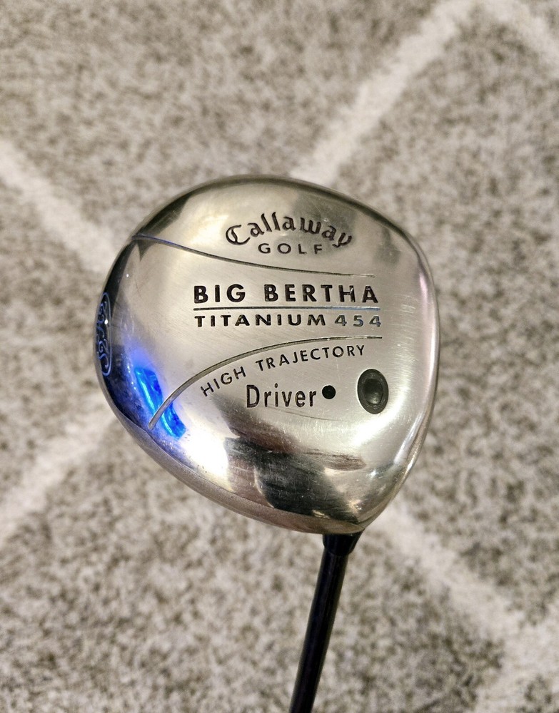 Callaway Big Bertha Titanium 454 Driver Gems 55w High Trajectory Ladie's RH 45
