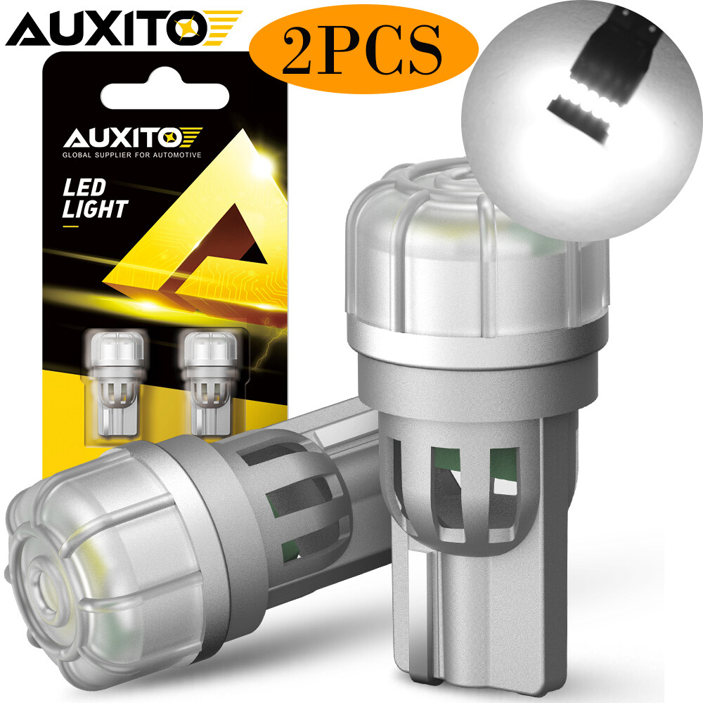 2X 501 T10 CAR BULBS LED ERROR FREE CANBUS 6500K XENON WHITE W5W SIDE LIGHT BULB