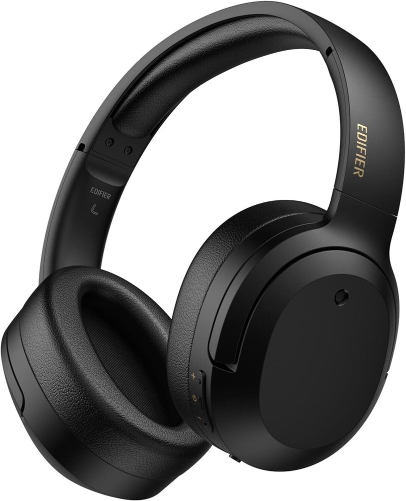 Edifier W820NB Plus Hybrid Active Noise Cancelling Headphones - Black