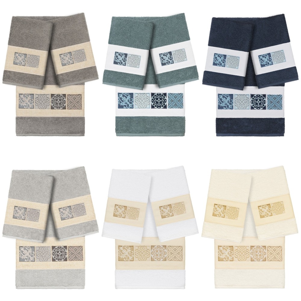 Authentic Turkish Cotton Vivian 3PC Hotel Spa Set