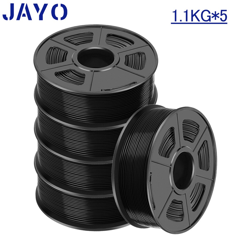 JAYO 5KG PLA+ PLA Matte PETG SILK ABS TPU 3D Printer Filament 1.75mm 1.1KG Lot