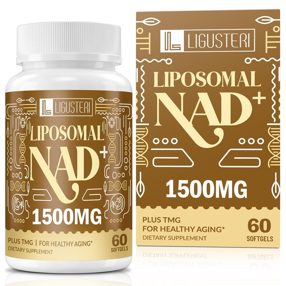 NAD Supplement, 1500Mg - Liposomal NAD+ Supplement with TMG, Nad plus Bo