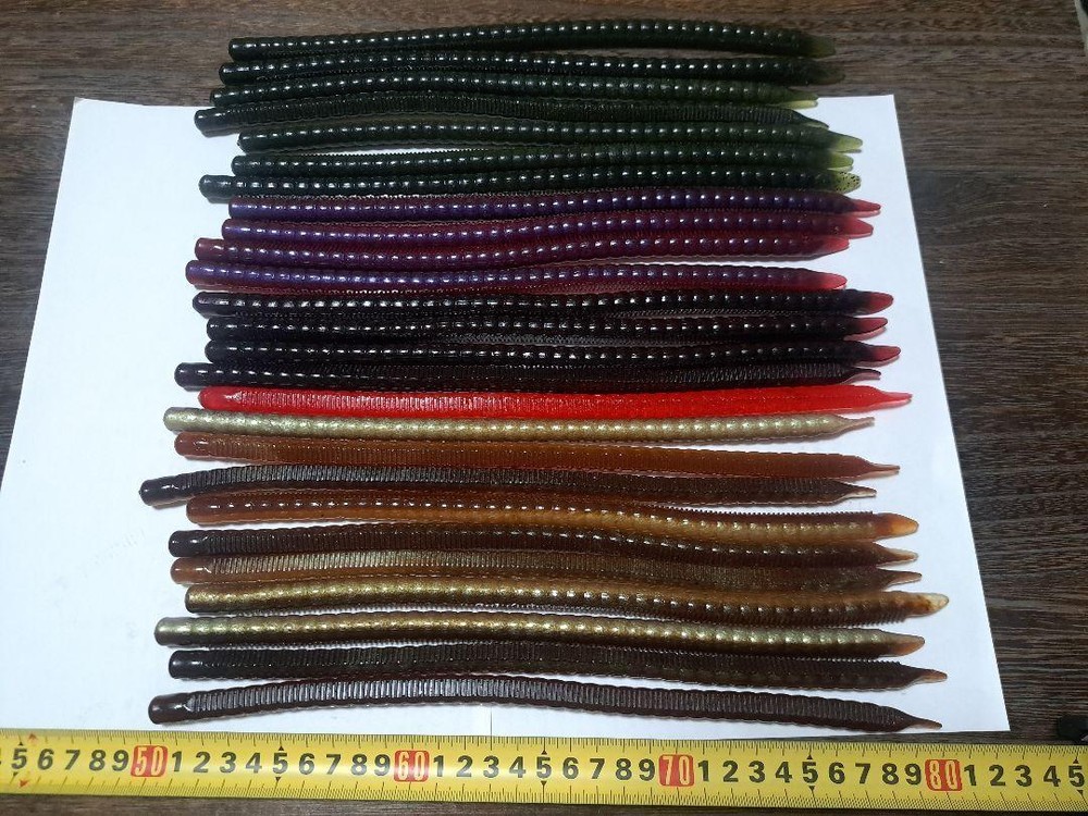 Fishing Lure Depth Kinku 13 Imakatsu Eel Crawler 10 Etc. Long Worms All At Once