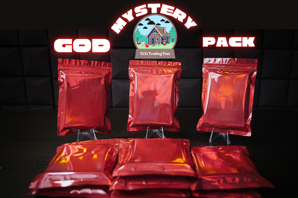 Official Pokemon New Year Deal! Mystery God Pack 3 Ultra Rares & 10 Holos