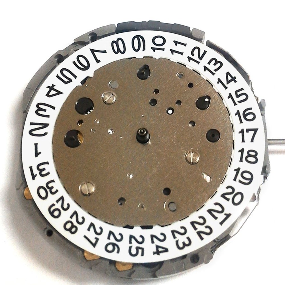 32,768Hz Miyota JS15 3 Quartz Watch Movement Replacement