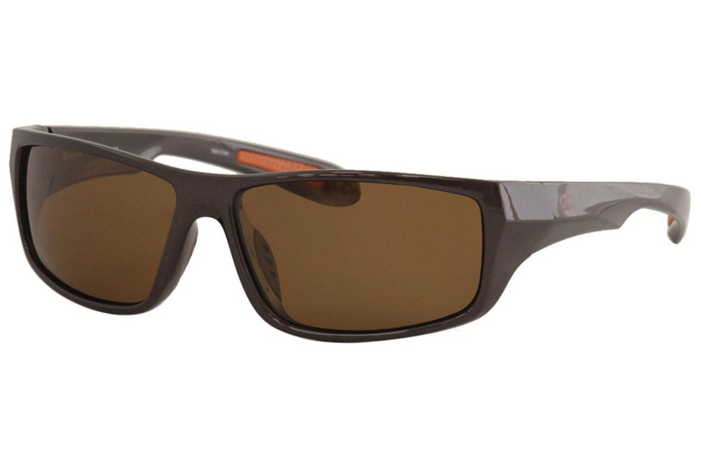 Champion CU6016 CU/6016 C05 Metallic Graphite Wrap Polarized Sunglasses 59mm