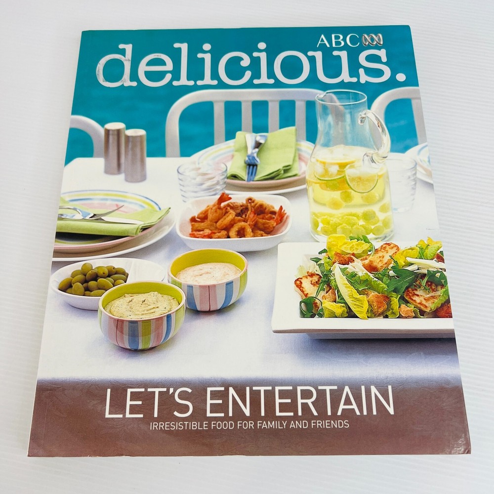 ABC Delicious Entertaining Cookbook - Food Recipes & Ideas - Paperback  