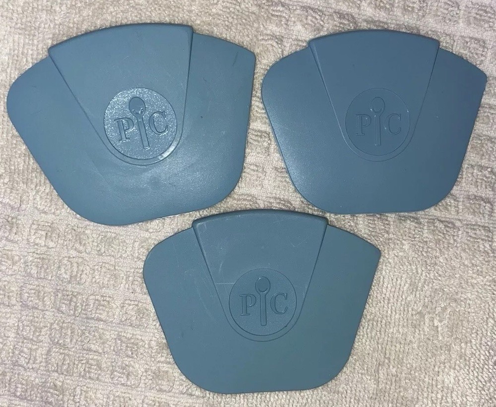 Pampered Chef Lot of 3 Pan Scrapers Set of 3 Teal 100258 Teal Blue