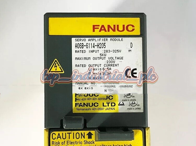 FANUC A06B-6114-H205 Servo Drive A06B6114H205 New In Box