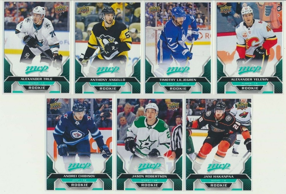 2020-21 MVP Teal Rookies 237 Alexander Yelesin Calgary Flames