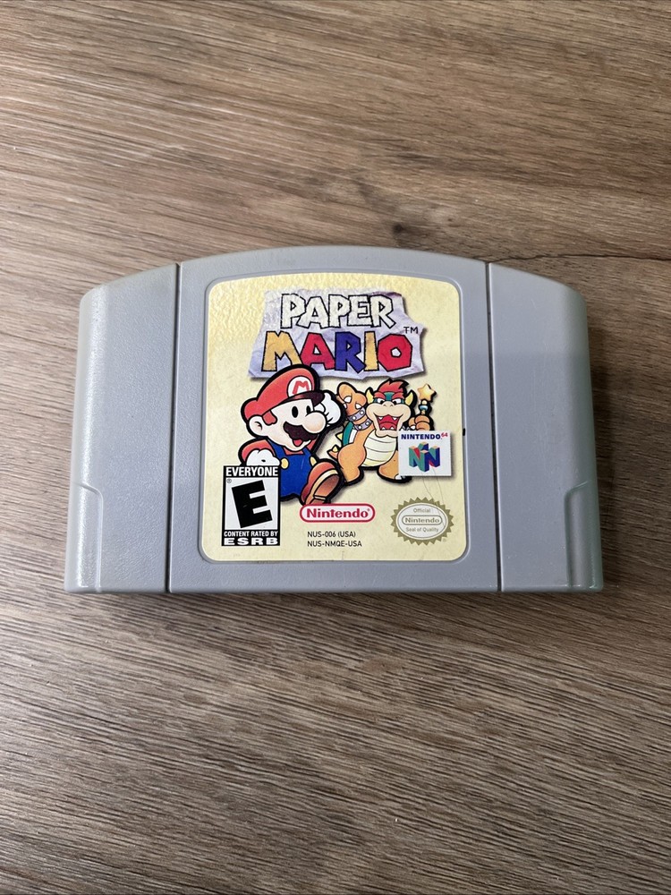 Paper Mario (Nintendo 64, 2001)