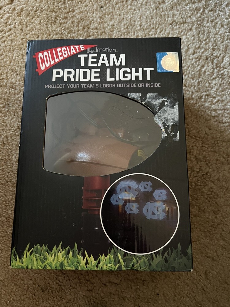 UNC Tar Heels COLLEGIATE TEAM PRIDE LIGHT, projection light, with box