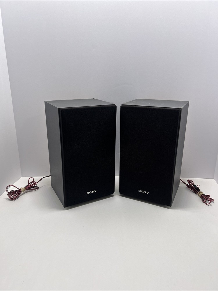 Sony SS-CBX1 6 Ohm Bookshelf Speakers Pair for Home Audio