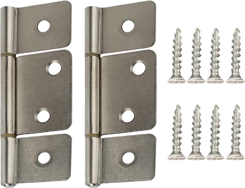 Three Leaf Non-Mortised Hinge for Mobile Home & RV Interior Bifold Door Hinges S