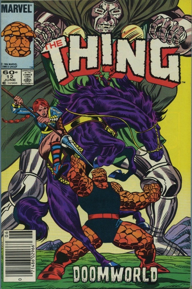 THE THING 12 FANTASTIC FOUR BEN GRIMM BYRNE HIGH GRADE NM