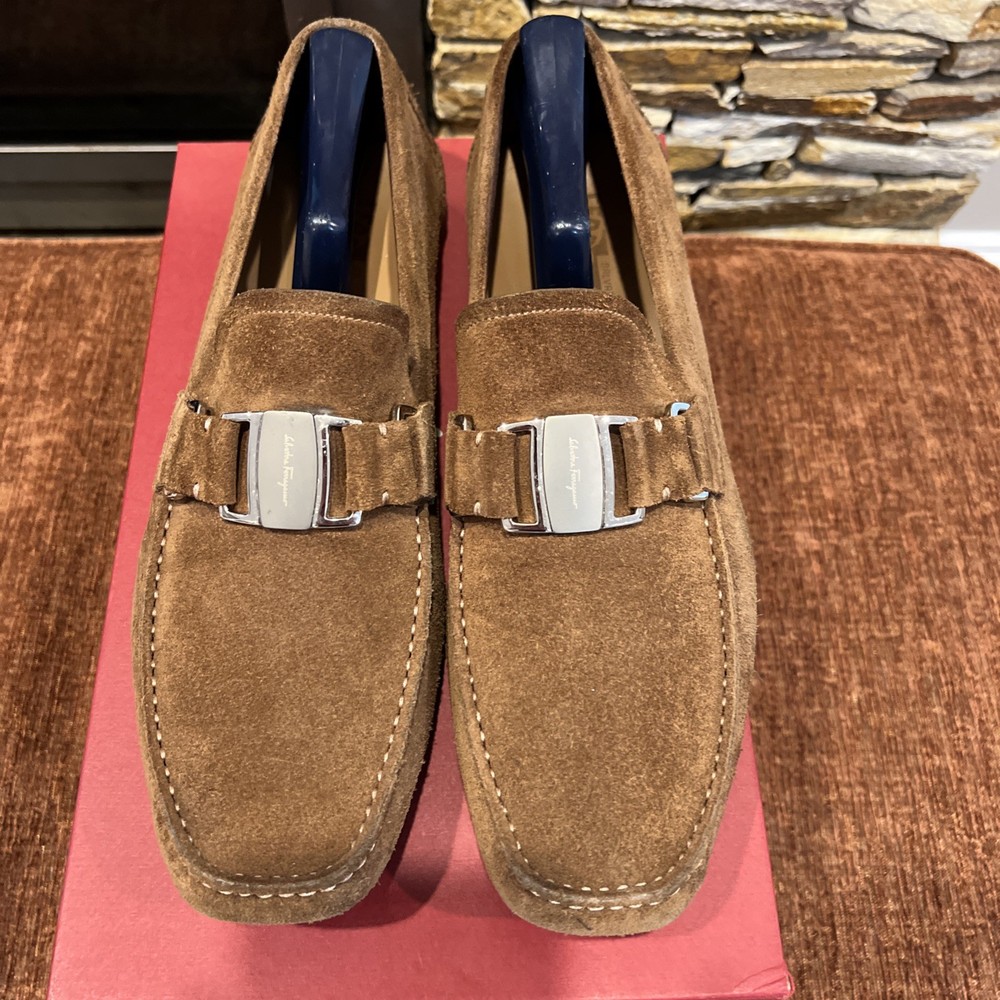 Salvatore Ferragamo Men's Loafers 10.5 D Saddens