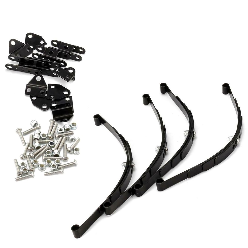 4Pcs 1/10 Scale RC Car Leaf Springs for Tamiya Axial SCX10 Chassis Upgrade
