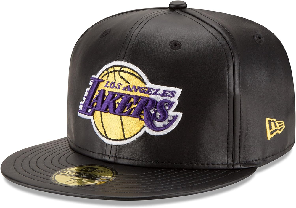 NBA Men'S Faux Leather 59FIFTY Fitted Cap