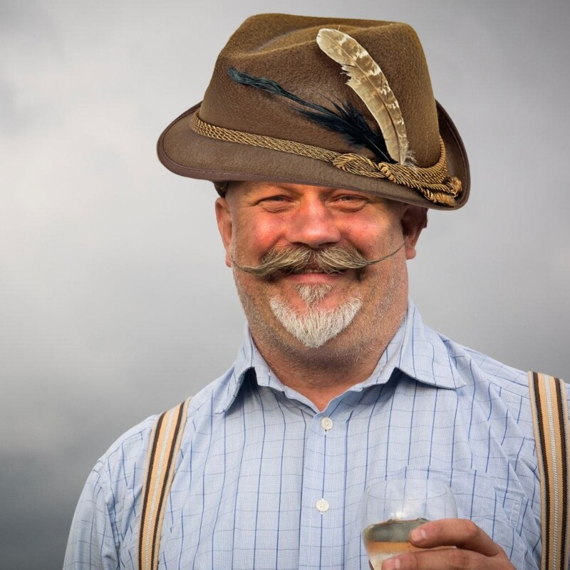 Beer Festival Hat Oktoberfest Hat Homburg for Gentlemen