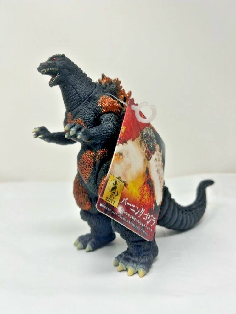 Burning Godzilla 2001 Soft Vinyl Figure 5” Godzilla vs Destoroyah BANDAI