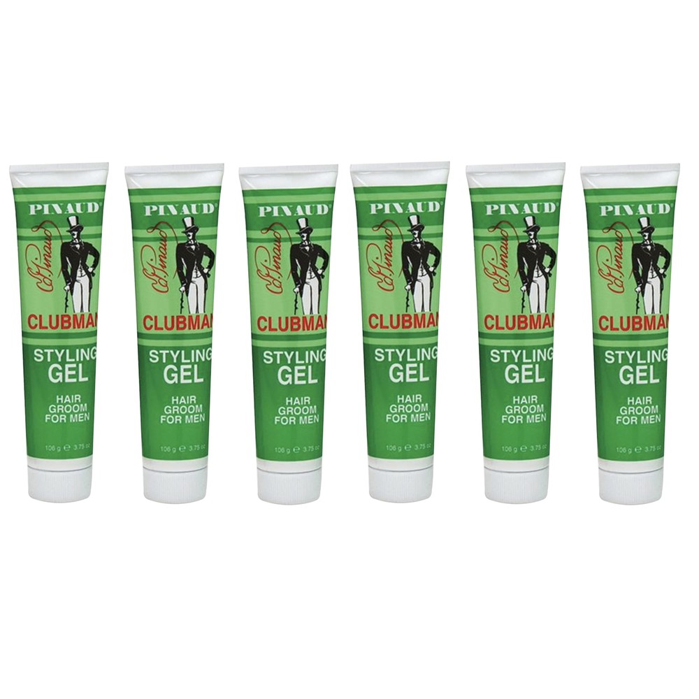 Pinaud Styling Gel Hair Groom for Men Conditioning Non-Greasy 3.75 Fl Oz Pack...