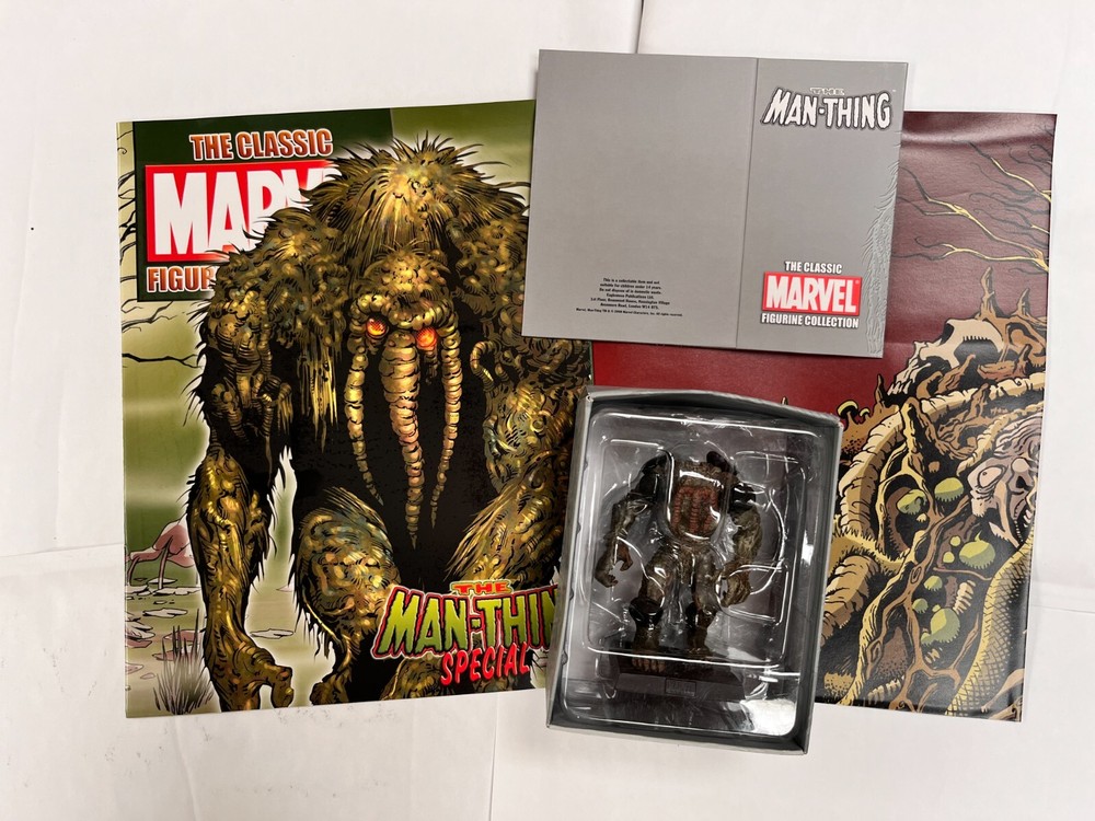 THE CLASSIC MARVEL FIGURINE COLLECTION SPECIAL ISSUE MAN-THING EAGLEMOSS FIGURE
