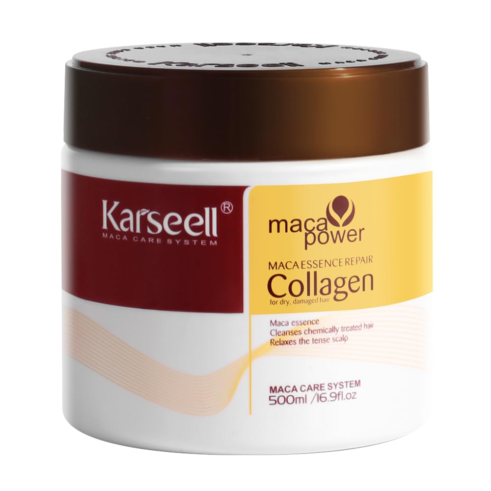 Collagen Hair Treatment Deep Repair Conditioning Argan Oil Collagen Hair Mask Es