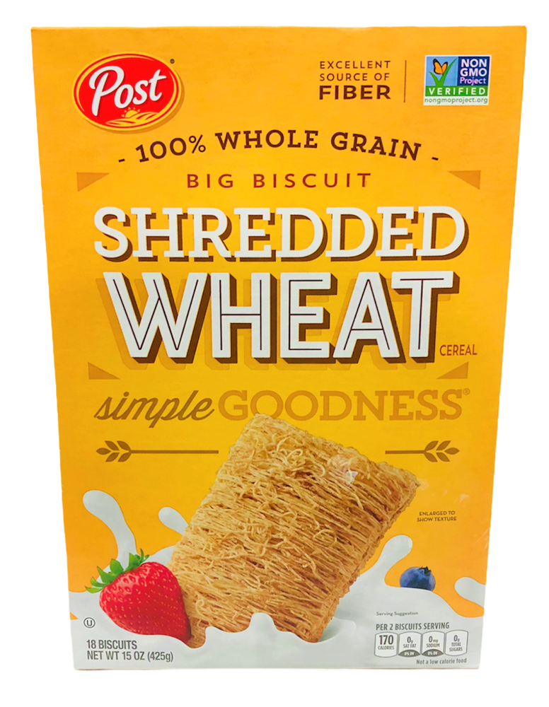 Shredded Wheat Original Big Biscuit Cereal 15 oz Post