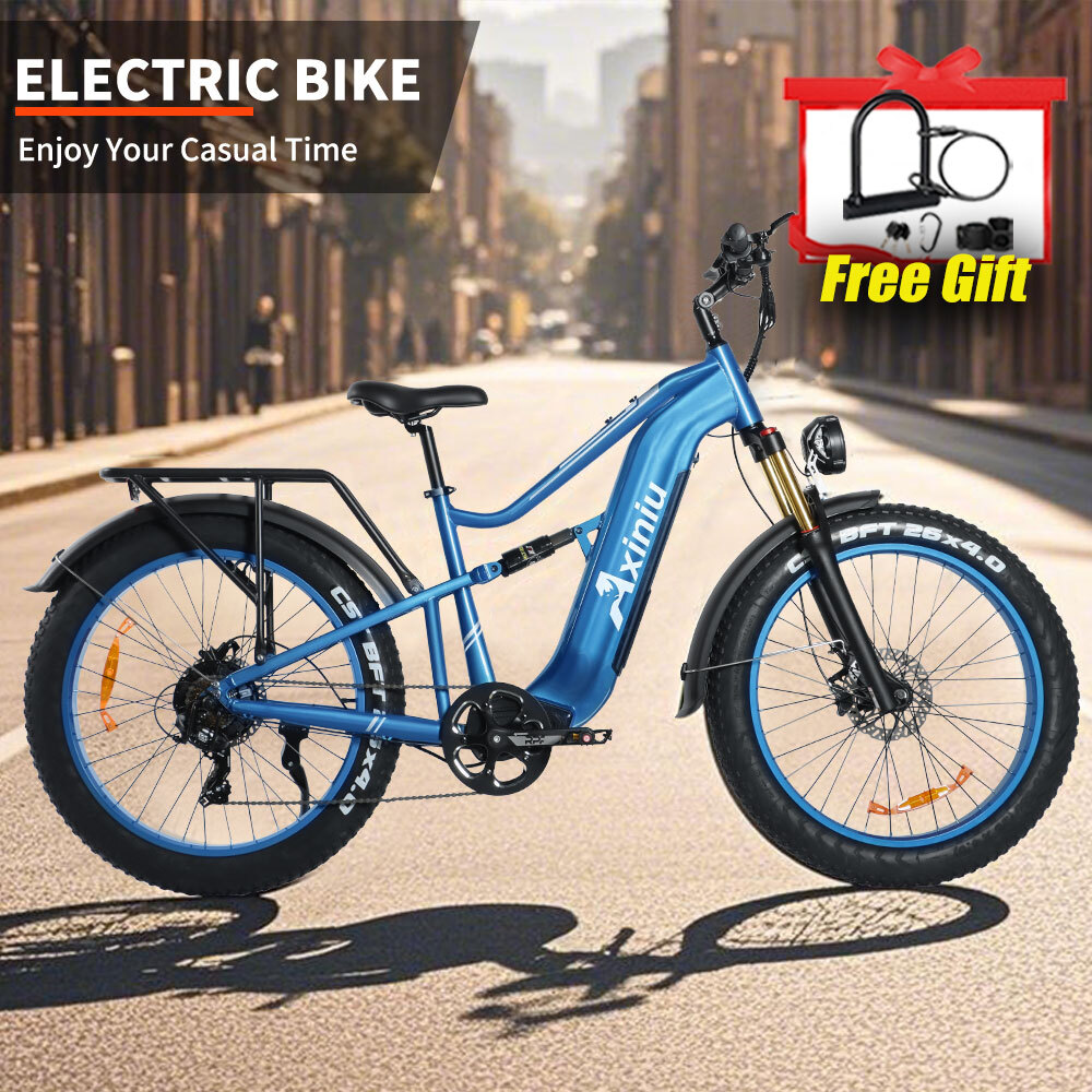 1800W E-Bike 38MPH 26