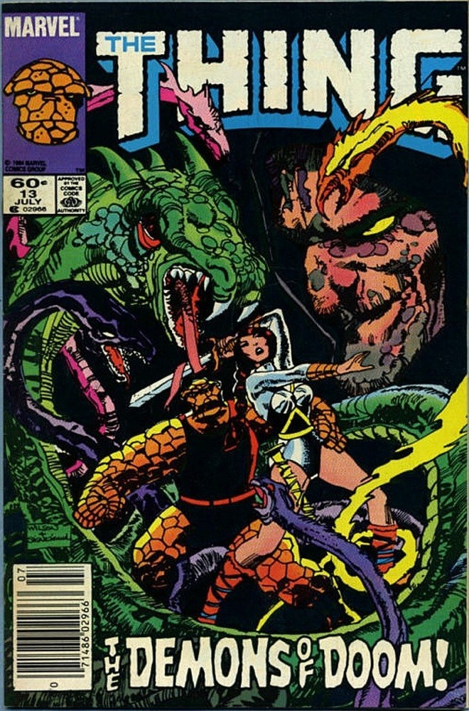 THE THING 13 FANTASTIC FOUR BEN GRIMM BYRNE HIGH GRADE NM