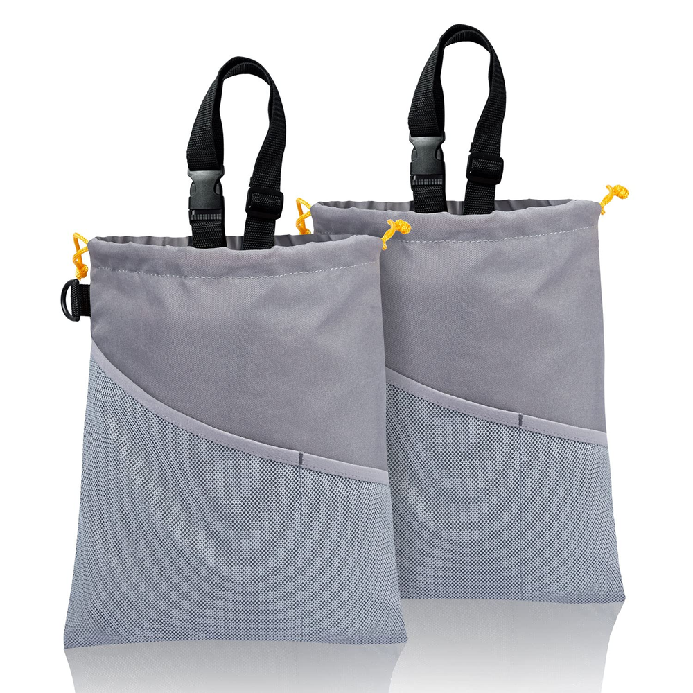 2PCS Waterproof Leakproof Hanging Car Trash Can for Cars